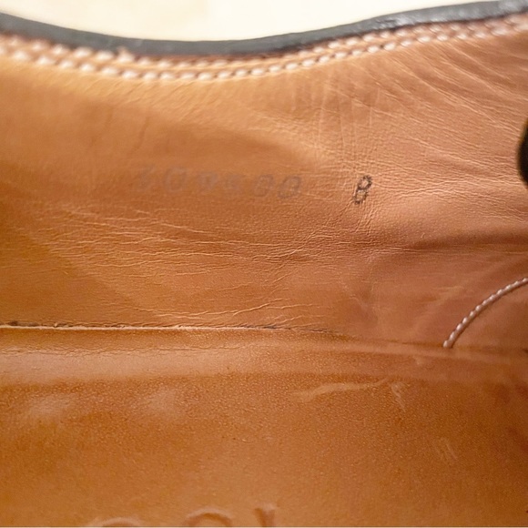 Gucci Black Lace Up Oxford Dress Shoes